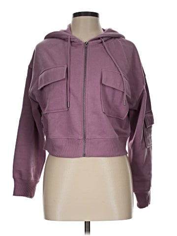 Hippie Rose Zip Up Hoodie (view 1)