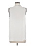 Ann Taylor 100% Polyester Ivory Sleeveless Blouse Size M - photo 2
