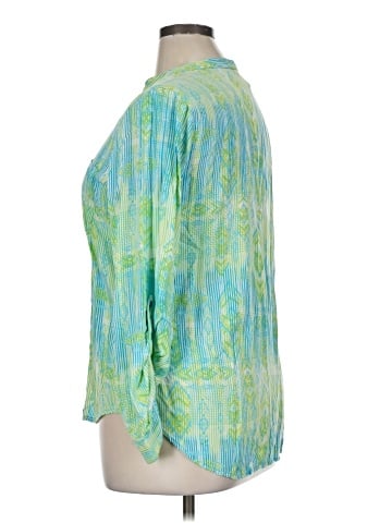 Weekend 3/4 Sleeve Blouse (view 2)