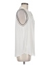 Ann Taylor 100% Polyester Ivory Sleeveless Blouse Size M - photo 4
