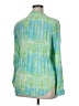 Weekend 100% Rayon Green 3/4 Sleeve Blouse Size XL - photo 4