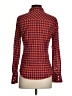 J.Crew Checkered-gingham Red Long Sleeve Button-Down Shirt Size 4 - photo 2