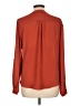 41Hawthorn 100% Polyester Orange Long Sleeve Blouse Size L - photo 2