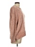 Cynthia Rowley TJX 100% Polyester Metallic Brown Pullover Sweater Size L - photo 4
