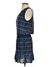 Soft Joie 100% Rayon Chevron-herringbone Blue Casual Dress Size S - photo 5