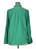 Old Navy Solid Green 3/4 Sleeve Button-Down Shirt Size XL - photo 2