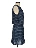 Soft Joie 100% Rayon Chevron-herringbone Blue Casual Dress Size S - photo 4