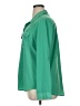 Old Navy Solid Green 3/4 Sleeve Button-Down Shirt Size XL - photo 5