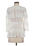 Free People 100% Polyester Ivory 3/4 Sleeve Blouse Size S - photo 2