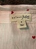 Maison Jules 100% Rayon Hearts Pink Long Sleeve Blouse Size M - photo 7