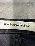 Reformation 100% Cotton Black Jeans Size 29 waist - photo 7