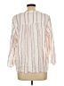 Splendid Stripes Pink 3/4 Sleeve Blouse Size L - photo 2