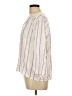 Splendid Stripes Pink 3/4 Sleeve Blouse Size L - photo 5