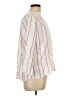 Splendid Stripes Pink 3/4 Sleeve Blouse Size L - photo 4