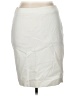 JM Studio Solid White Casual Skirt Size 14 - photo 1