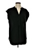 Pleione Black Short Sleeve Blouse Size S - photo 1
