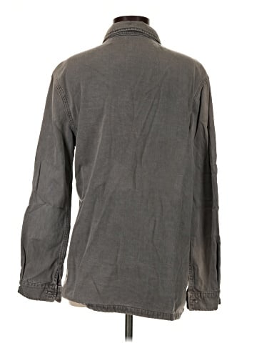 SNEAK PEEK Long Sleeve Button-Down Shirt (view 2)