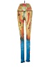 Unbranded Graphic Blue Leggings Size XS - photo 1
