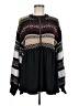 Free People Black Pullover Sweater Size M - photo 1