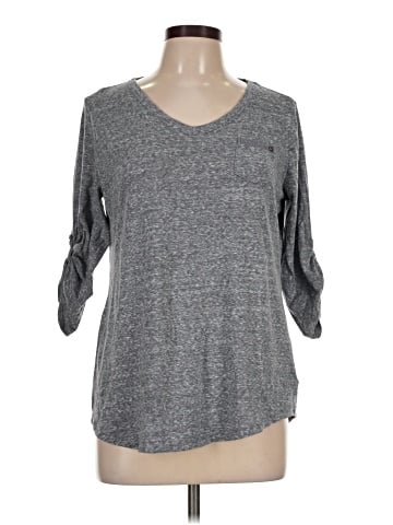 Ruff Hewn 3/4 Sleeve Top (view 1)