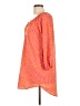 Mud Pie 100% Polyester Orange Kimono Size L - photo 5
