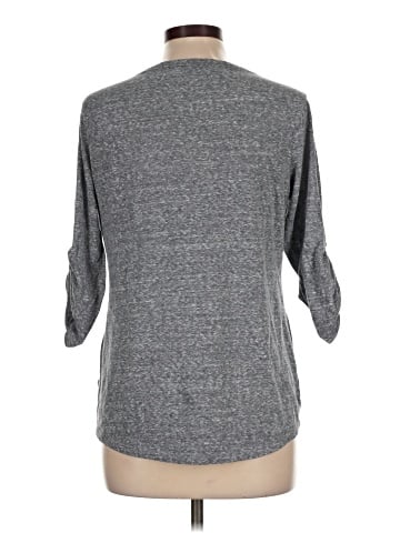 Ruff Hewn 3/4 Sleeve Top (view 2)