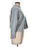 J.Crew 100% Lambswool Gray Wool Pullover Sweater Size L - photo 4
