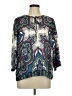 Talbots Blue 3/4 Sleeve Blouse Size 12 - photo 1