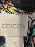 Chico's Paisley Blue Long Sleeve Button-Down Shirt Size XL (3) - photo 7