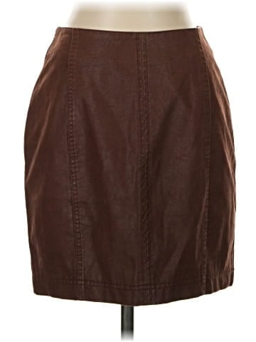 Free People Faux Leather Skirt (view 1)