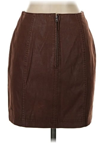 Free People Faux Leather Skirt (view 2)