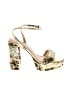 Steve Madden Gold Heels Size 10 - photo 1