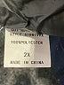 Ember 100% Polyester Metallic Blue Long Sleeve Blouse Size 2X - photo 9