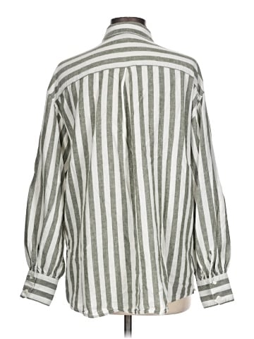 Banana Republic Factory Store Long Sleeve Button-Down Shirt (view 2)