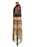 Gracila 100% Polyester Graphic Brown Casual Dress Size M - photo 5