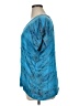 RIVER + SKY Tie-dye Blue Short Sleeve Blouse Size XL - photo 5
