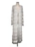 CAbi 100% Cotton Silver Cardigan Size L - photo 1