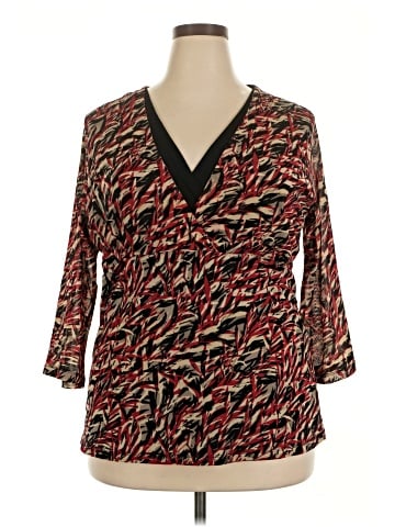Norton McNaughton 3/4 Sleeve Blouse (view 1)