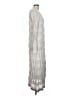 CAbi 100% Cotton Silver Cardigan Size L - photo 4