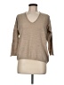 J.Crew Factory Store 100% Polyester Tan Pullover Sweater Size M - photo 1