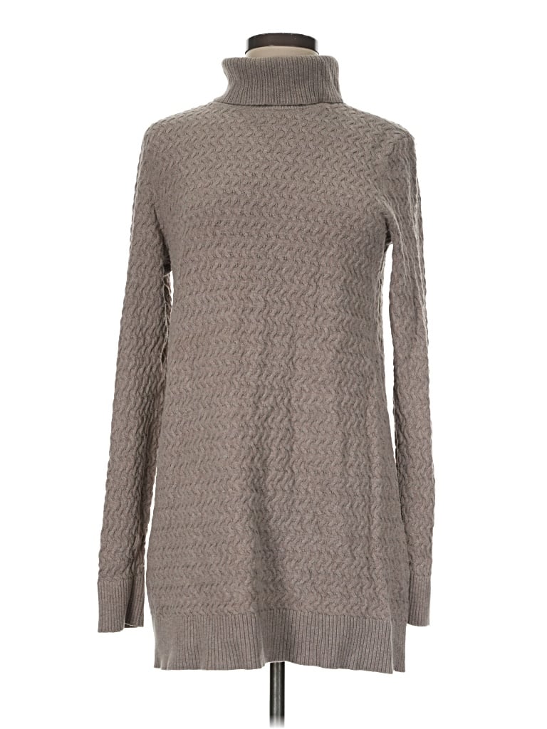 Pre-owned Lands' End Casual Dress In Gray