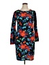 Lularoe Print Blue Cocktail Dress Size XL - photo 1