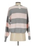 Hollister Stripes Gray Pullover Sweater Size S - photo 2