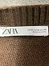 Zara Brown Sweater Vest Size M - photo 4