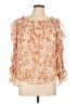 Unbranded Orange 3/4 Sleeve Blouse Size L - photo 1