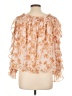 Unbranded Orange 3/4 Sleeve Blouse Size L - photo 2