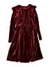 Unbranded Burgundy Dress Size 140 cm / US 10 - photo 1