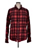 Lands' End 100% Cotton Plaid Red Long Sleeve Button-Down Shirt Size XL (tall) - photo 5