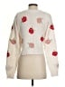 Jessica Simpson 100% Acrylic Floral Ivory Pullover Sweater Size S - photo 2