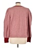 Ann Taylor LOFT Color Block Red Pullover Sweater Size L - photo 2